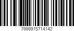 Código de barras (EAN, GTIN, SKU, ISBN): '7898915714142'