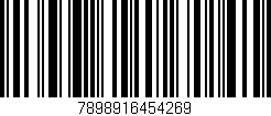 Código de barras (EAN, GTIN, SKU, ISBN): '7898916454269'