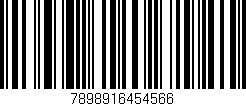 Código de barras (EAN, GTIN, SKU, ISBN): '7898916454566'
