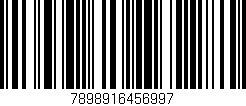 Código de barras (EAN, GTIN, SKU, ISBN): '7898916456997'