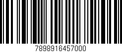 Código de barras (EAN, GTIN, SKU, ISBN): '7898916457000'