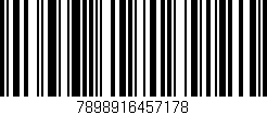 Código de barras (EAN, GTIN, SKU, ISBN): '7898916457178'