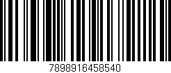 Código de barras (EAN, GTIN, SKU, ISBN): '7898916458540'