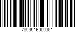 Código de barras (EAN, GTIN, SKU, ISBN): '7898916909981'