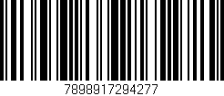 Código de barras (EAN, GTIN, SKU, ISBN): '7898917294277'