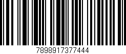 Código de barras (EAN, GTIN, SKU, ISBN): '7898917377444'