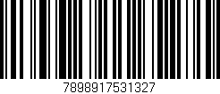Código de barras (EAN, GTIN, SKU, ISBN): '7898917531327'