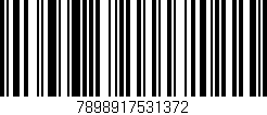 Código de barras (EAN, GTIN, SKU, ISBN): '7898917531372'