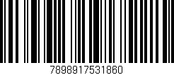 Código de barras (EAN, GTIN, SKU, ISBN): '7898917531860'