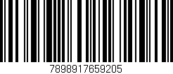 Código de barras (EAN, GTIN, SKU, ISBN): '7898917659205'