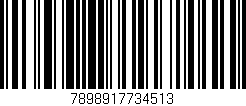 Código de barras (EAN, GTIN, SKU, ISBN): '7898917734513'