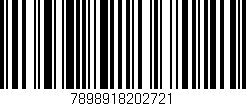 Código de barras (EAN, GTIN, SKU, ISBN): '7898918202721'