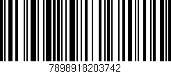 Código de barras (EAN, GTIN, SKU, ISBN): '7898918203742'