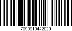 Código de barras (EAN, GTIN, SKU, ISBN): '7898918442028'