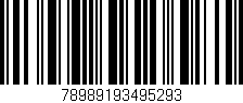 Código de barras (EAN, GTIN, SKU, ISBN): '78989193495293'