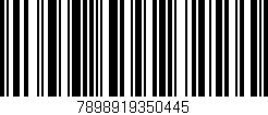 Código de barras (EAN, GTIN, SKU, ISBN): '7898919350445'