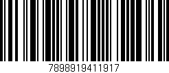 Código de barras (EAN, GTIN, SKU, ISBN): '7898919411917'