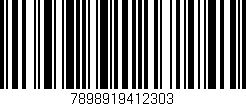 Código de barras (EAN, GTIN, SKU, ISBN): '7898919412303'