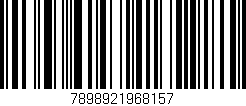 Código de barras (EAN, GTIN, SKU, ISBN): '7898921968157'