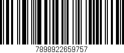 Código de barras (EAN, GTIN, SKU, ISBN): '7898922659757'