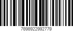 Código de barras (EAN, GTIN, SKU, ISBN): '7898922992779'