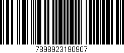 Código de barras (EAN, GTIN, SKU, ISBN): '7898923190907'