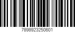 Código de barras (EAN, GTIN, SKU, ISBN): '7898923250601'