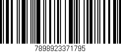 Código de barras (EAN, GTIN, SKU, ISBN): '7898923371795'