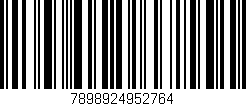 Código de barras (EAN, GTIN, SKU, ISBN): '7898924952764'