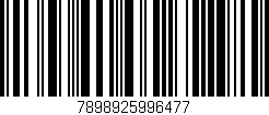 Código de barras (EAN, GTIN, SKU, ISBN): '7898925996477'