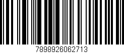 Código de barras (EAN, GTIN, SKU, ISBN): '7898926062713'