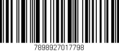 Código de barras (EAN, GTIN, SKU, ISBN): '7898927017798'