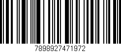 Código de barras (EAN, GTIN, SKU, ISBN): '7898927471972'