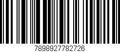 Código de barras (EAN, GTIN, SKU, ISBN): '7898927782726'