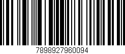 Código de barras (EAN, GTIN, SKU, ISBN): '7898927960094'