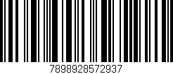 Código de barras (EAN, GTIN, SKU, ISBN): '7898928572937'