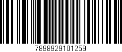 Código de barras (EAN, GTIN, SKU, ISBN): '7898929101259'