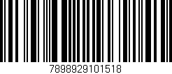 Código de barras (EAN, GTIN, SKU, ISBN): '7898929101518'