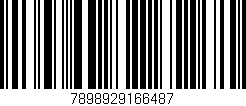 Código de barras (EAN, GTIN, SKU, ISBN): '7898929166487'
