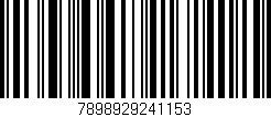 Código de barras (EAN, GTIN, SKU, ISBN): '7898929241153'