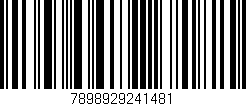 Código de barras (EAN, GTIN, SKU, ISBN): '7898929241481'