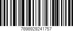 Código de barras (EAN, GTIN, SKU, ISBN): '7898929241757'