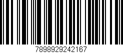 Código de barras (EAN, GTIN, SKU, ISBN): '7898929242167'