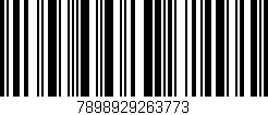 Código de barras (EAN, GTIN, SKU, ISBN): '7898929263773'