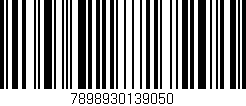 Código de barras (EAN, GTIN, SKU, ISBN): '7898930139050'
