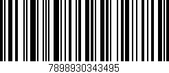 Código de barras (EAN, GTIN, SKU, ISBN): '7898930343495'