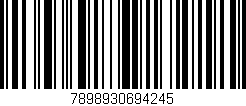 Código de barras (EAN, GTIN, SKU, ISBN): '7898930694245'