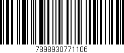 Código de barras (EAN, GTIN, SKU, ISBN): '7898930771106'