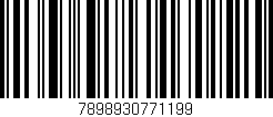 Código de barras (EAN, GTIN, SKU, ISBN): '7898930771199'