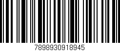 Código de barras (EAN, GTIN, SKU, ISBN): '7898930918945'